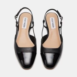 BELINDA BLACK LEATHER -Stevemadden STEVEMADDEN SHOES BELINDA BLACK LEATHER 04