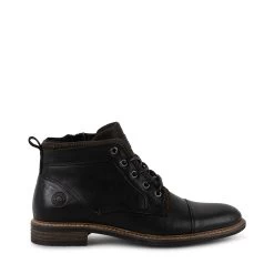 BRONTE BLACK LEATHER