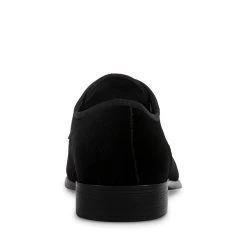 BRYTONN BLACK VELVET -Stevemadden STEVEMADDEN SHOES BRYTONN BLACK BACK