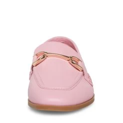 CARRINE PINK LEATHER -Stevemadden STEVEMADDEN SHOES CARRINE PINK LEATHER FRONT