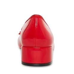 CHERISH RED PATENT -Stevemadden STEVEMADDEN SHOES CHERISH RED PATENT BACK