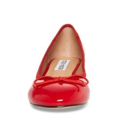 CHERISH RED PATENT -Stevemadden STEVEMADDEN SHOES CHERISH RED PATENT FRONT
