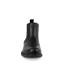 CRIMSON2 BLACK LEATHER 9 CRIMSON2 BLACK LEATHER -Stevemadden STEVEMADDEN SHOES CRIMSON2 BLACK FRONT