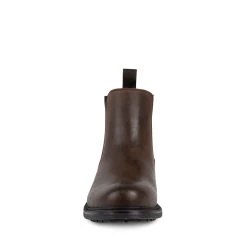 CRIMSON2 BROWN LEATHER -Stevemadden STEVEMADDEN SHOES CRIMSON2 BROWN FRONT