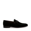 DAMARI BLACK SUEDE -Stevemadden STEVEMADDEN SHOES DAMARI BLACK SIDE