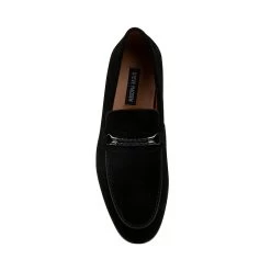 DAMARI BLACK SUEDE -Stevemadden STEVEMADDEN SHOES DAMARI BLACK TOP