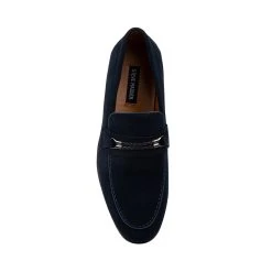 DAMARI BLUE SUEDE -Stevemadden STEVEMADDEN SHOES DAMARI NAVY TOP