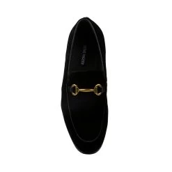 DIEGGO BLACK VELVET -Stevemadden STEVEMADDEN SHOES DIEGGO BLACK TOP