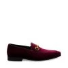 DIEGGO BURGUNDY VELVET -Stevemadden STEVEMADDEN SHOES DIEGGO BORDEAUX SIDE
