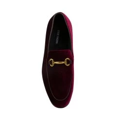 DIEGGO BURGUNDY VELVET 11 DIEGGO BURGUNDY VELVET -Stevemadden STEVEMADDEN SHOES DIEGGO BORDEAUX TOP