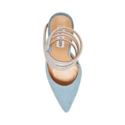 EMERSON DENIM FABRIC -Stevemadden STEVEMADDEN SHOES EMERSON DENIM FABRIC TOP