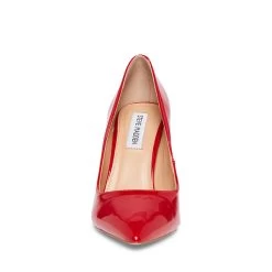 EVELYN RED PATENT -Stevemadden STEVEMADDEN SHOES EVELYN RED PATENT FRONT