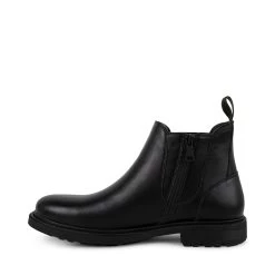 FLAVIO BLACK 10 FLAVIO BLACK -Stevemadden STEVEMADDEN SHOES FLAVIO BLACK ZIPPER