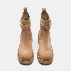 GATES TAUPE SUEDE -Stevemadden STEVEMADDEN SHOES GATES TAUPE SUEDE 04
