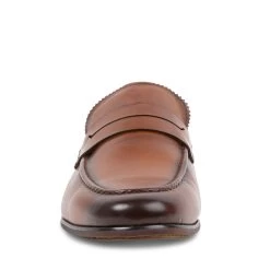 GIDEONN TAN LEATHER -Stevemadden STEVEMADDEN SHOES GIDEON TAN FRONT 1