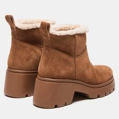 HATCHER BROWN SUEDE 9 HATCHER BROWN SUEDE -Stevemadden STEVEMADDEN SHOES HATCHER CHESTNUT SUEDE 02