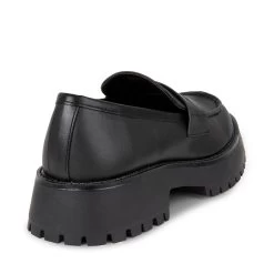 HEAATHER BLACK -Stevemadden STEVEMADDEN SHOES HEAATHER BLACK BACKSIDE