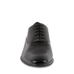 JAXONN BLACK LEATHER 9 JAXONN BLACK LEATHER -Stevemadden STEVEMADDEN SHOES JAXONN BLACKLEATHER FRONT