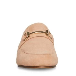 KANDI TAN SUEDE -Stevemadden STEVEMADDEN SHOES KANDI CAMEL SUEDE FRONT