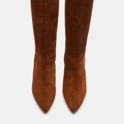 KATANA BROWN SUEDE -Stevemadden STEVEMADDEN SHOES KATANA RUST SUEDE 04