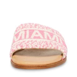 KNOX-B PINK MULTI 9 KNOX-B PINK MULTI -Stevemadden STEVEMADDEN SHOES KNOX B PINK MULTI FRONT