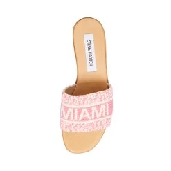 KNOX-B PINK MULTI 11 KNOX-B PINK MULTI -Stevemadden STEVEMADDEN SHOES KNOX B PINK MULTI TOP