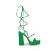 MANZIE GREEN -Stevemadden STEVEMADDEN SHOES MANZIE GREEN SIDE 1