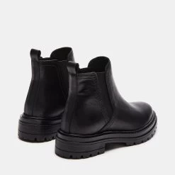 MARCELINE BLACK LEATHER 10 MARCELINE BLACK LEATHER -Stevemadden STEVEMADDEN SHOES MARCELINE BLACK LEATHER 02