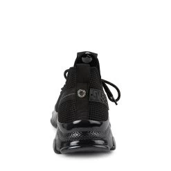 MAXXXIMO BLACK FABRIC 10 MAXXXIMO BLACK FABRIC -Stevemadden STEVEMADDEN SHOES MAXXXIMO BLACK BACK
