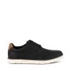 MILOO BLACK NUBUCK -Stevemadden STEVEMADDEN SHOES MILO BLACK SIDE 1