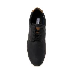 MILOO BLACK NUBUCK 11 MILOO BLACK NUBUCK -Stevemadden STEVEMADDEN SHOES MILO BLACK TOP