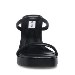 POLLY BLACK -Stevemadden STEVEMADDEN SHOES POLLY BLACK FRONT