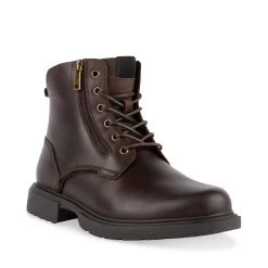 QUARTZ BROWN LEATHER 10 QUARTZ BROWN LEATHER -Stevemadden STEVEMADDEN SHOES QUARTZ BROWNLEATHER ANGLE