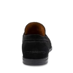 RAMSEE BLACK SUEDE 10 RAMSEE BLACK SUEDE -Stevemadden STEVEMADDEN SHOES RAMSEE BLACK BACK