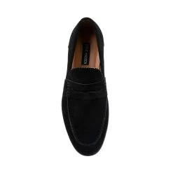 RAMSEE BLACK SUEDE 11 RAMSEE BLACK SUEDE -Stevemadden STEVEMADDEN SHOES RAMSEE BLACK TOP