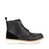 RAYBACKK BLACK LEATHER 2 RAYBACKK BLACK LEATHER -Stevemadden STEVEMADDEN SHOES RAYBACKK BLACK SIDE