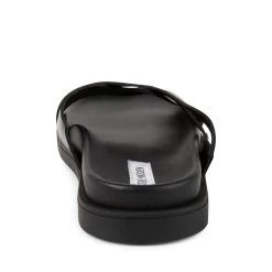 RENE BLACK LEATHER -Stevemadden STEVEMADDEN SHOES RENE BLACK BACK