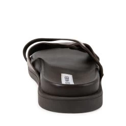 RENE BROWN LEATHER -Stevemadden STEVEMADDEN SHOES RENE BROWN BACK