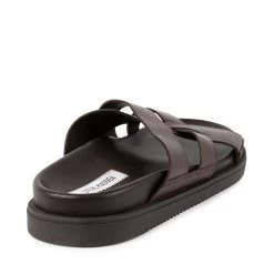 RENE BROWN LEATHER -Stevemadden STEVEMADDEN SHOES RENE BROWN BACKSIDE