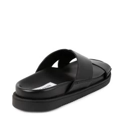 RICARDO BLACK LEATHER 12 RICARDO BLACK LEATHER -Stevemadden STEVEMADDEN SHOES RICARDO BLACK BS