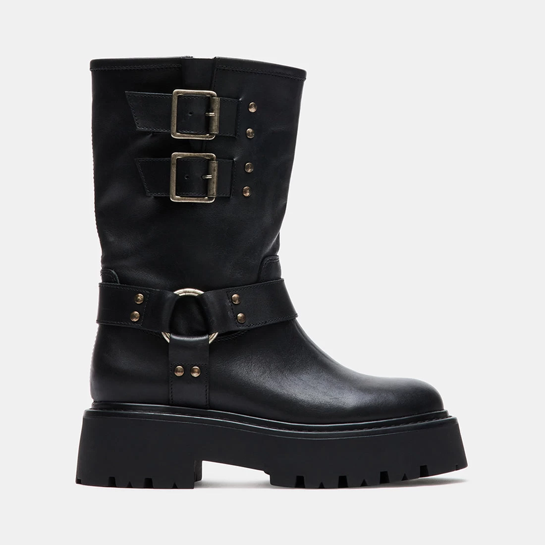 REIKA BLACK LEATHER 3 REIKA BLACK LEATHER