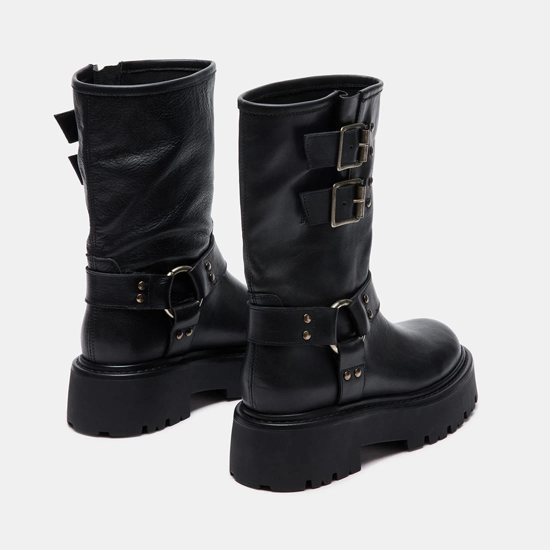 REIKA BLACK LEATHER 7 REIKA BLACK LEATHER - Image 5