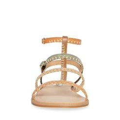 ROMAN NATURAL MULTI -Stevemadden STEVEMADDEN SHOES ROMAN NATURAL MULTI FRONT