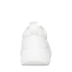 SHOCK WHITE LEATHER -Stevemadden STEVEMADDEN SHOES SHOCK WHITE LEATHER BACK
