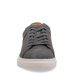 SLADE GREY NUBUCK -Stevemadden STEVEMADDEN SHOES SLADE GREY FRONT