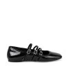 STOIC BLACK PATENT -Stevemadden STEVEMADDEN SHOES STOIC BLACK SIDE