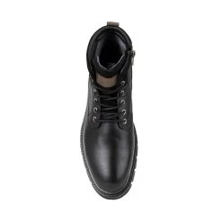 WYSTAN BLACK SUEDE -Stevemadden STEVEMADDEN SHOES WYSTAN BLACK TOP