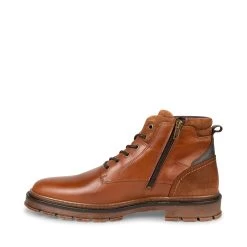 WYSTAN TAN SUEDE -Stevemadden STEVEMADDEN SHOES WYSTAN TAN ZIPPER