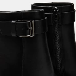 ZIVA BLACK LEATHER -Stevemadden STEVEMADDEN SHOES ZIVA BLACK LEATHER 03