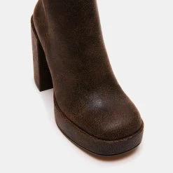 ZIVA BROWN SUEDE -Stevemadden STEVEMADDEN SHOES ZIVA BROWN SUEDE 04